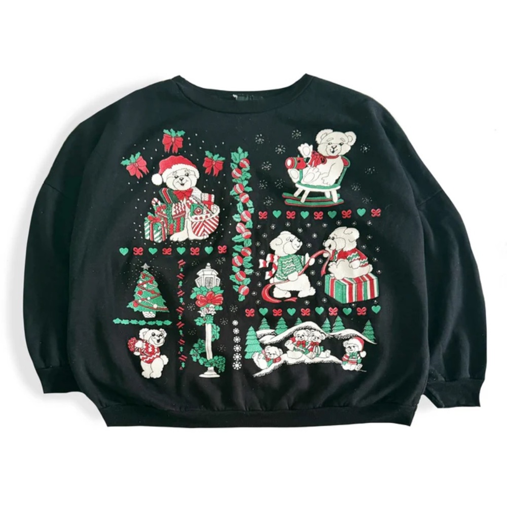 Vintage Cabin Creek Holiday Sweatshirt